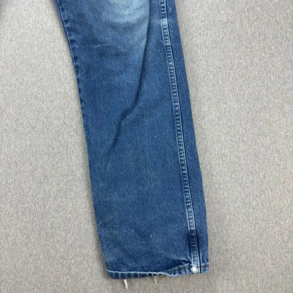 Wrangler Jeans Means 36x32 Cowboy Cut Original Fit George Straight Blue Rodeo - Picture 5 of 16